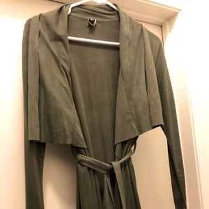 Windsor Green Long Cardigan Size Small